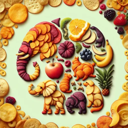 Keripik Buah Berbentuk Hewan: Kuliner Kreatif yang Mendunia
