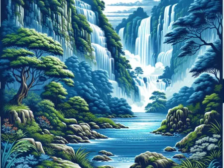 Keindahan Air Terjun yang Hanya Muncul di Musim Tertentu