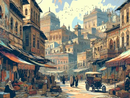 Kota yang Dihuni oleh Keturunan Bangsawan dari Zaman Dahulu