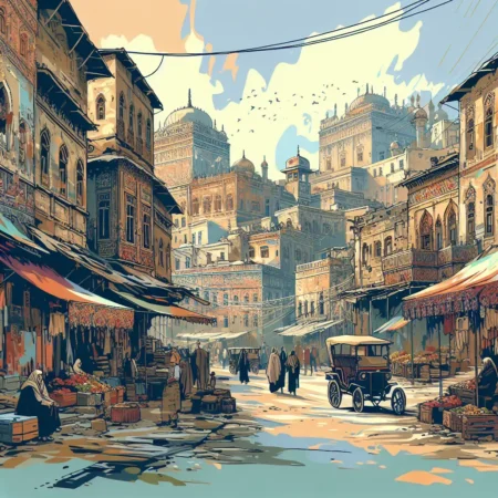 Kota yang Dihuni oleh Keturunan Bangsawan dari Zaman Dahulu