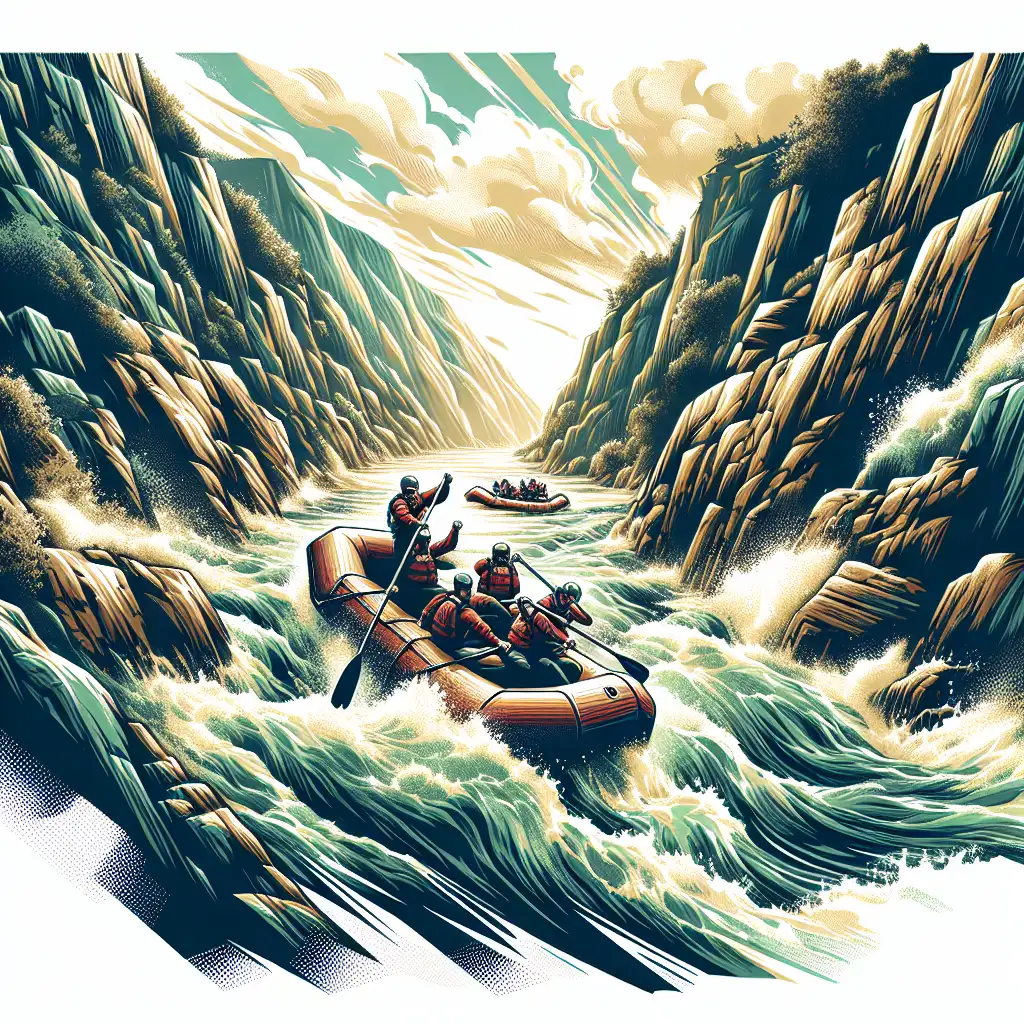 Menantang Adrenalin dengan Rafting di Sungai Terjal