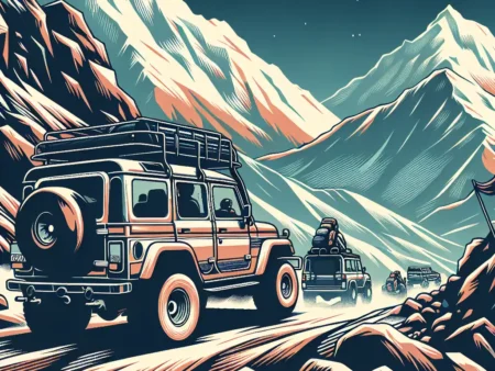 Berkendara Off-Road di Pegunungan yang Menantang