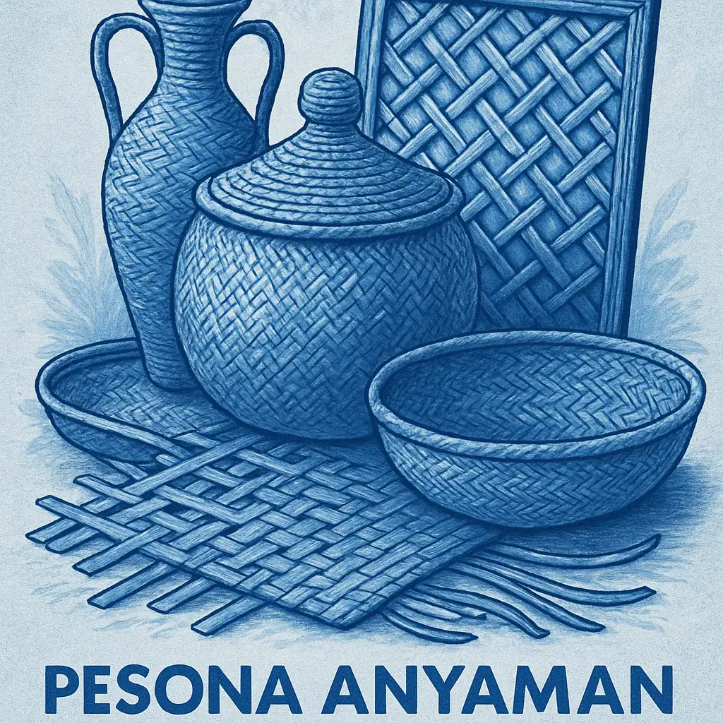 Pesona Anyaman Tradisional yang Bernilai Seni Tinggi